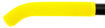 7" RUBBER GRIP - BLACK / PR - Hi Vis