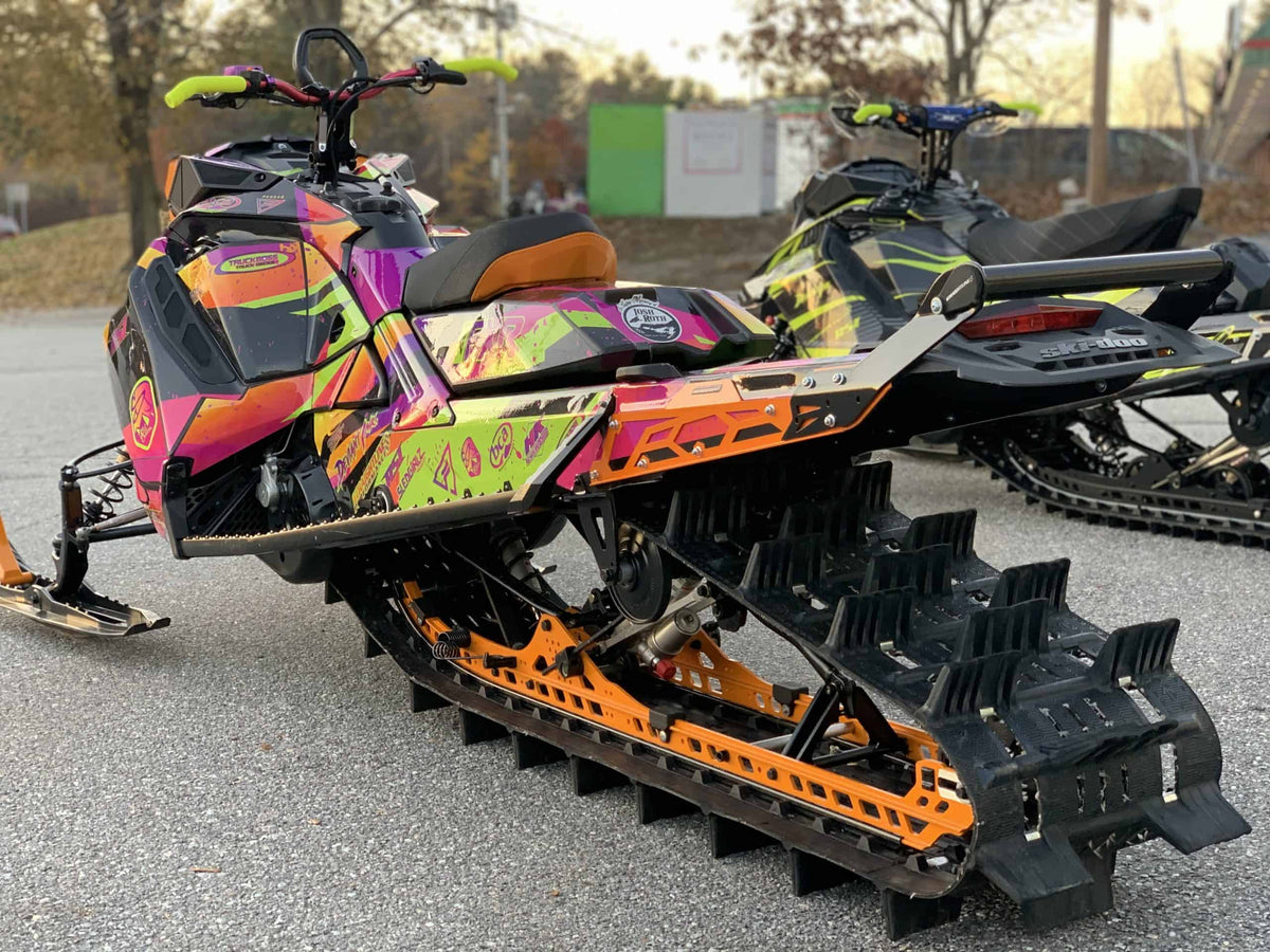 Ski-doo Gen 4 & 5 Hide 'N' Go (HNG) Rear Bumper 165" Tunnel - Raw