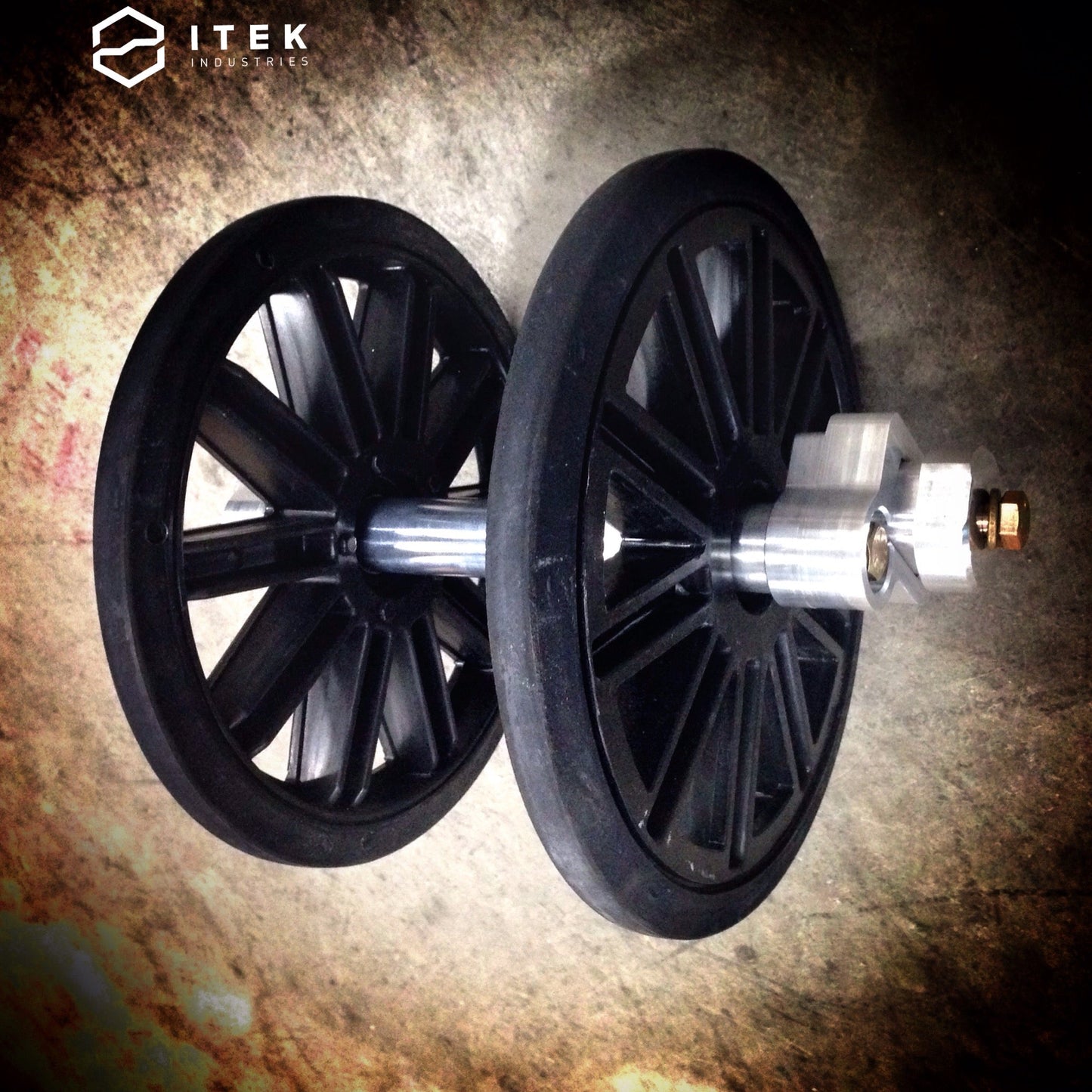 Plastic/Rubber Large Wheel Kit