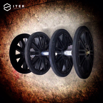 Plastic/Rubber Large Wheel Kit