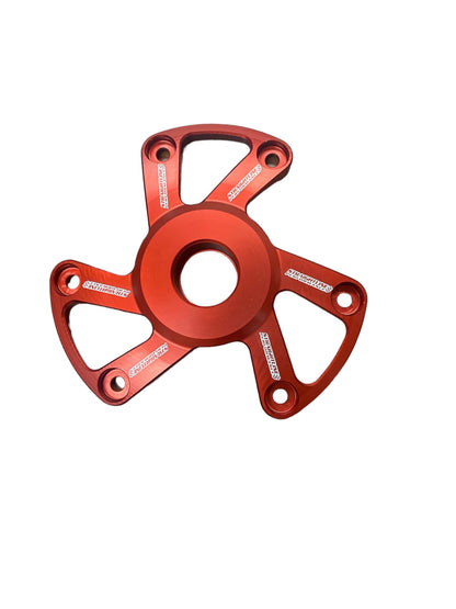 Polaris P22 Lightweight Billet Clutch Cover Anodized Red