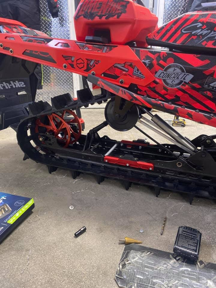 Ski-Doo Gen4 Large Aluminum Wheel Kit