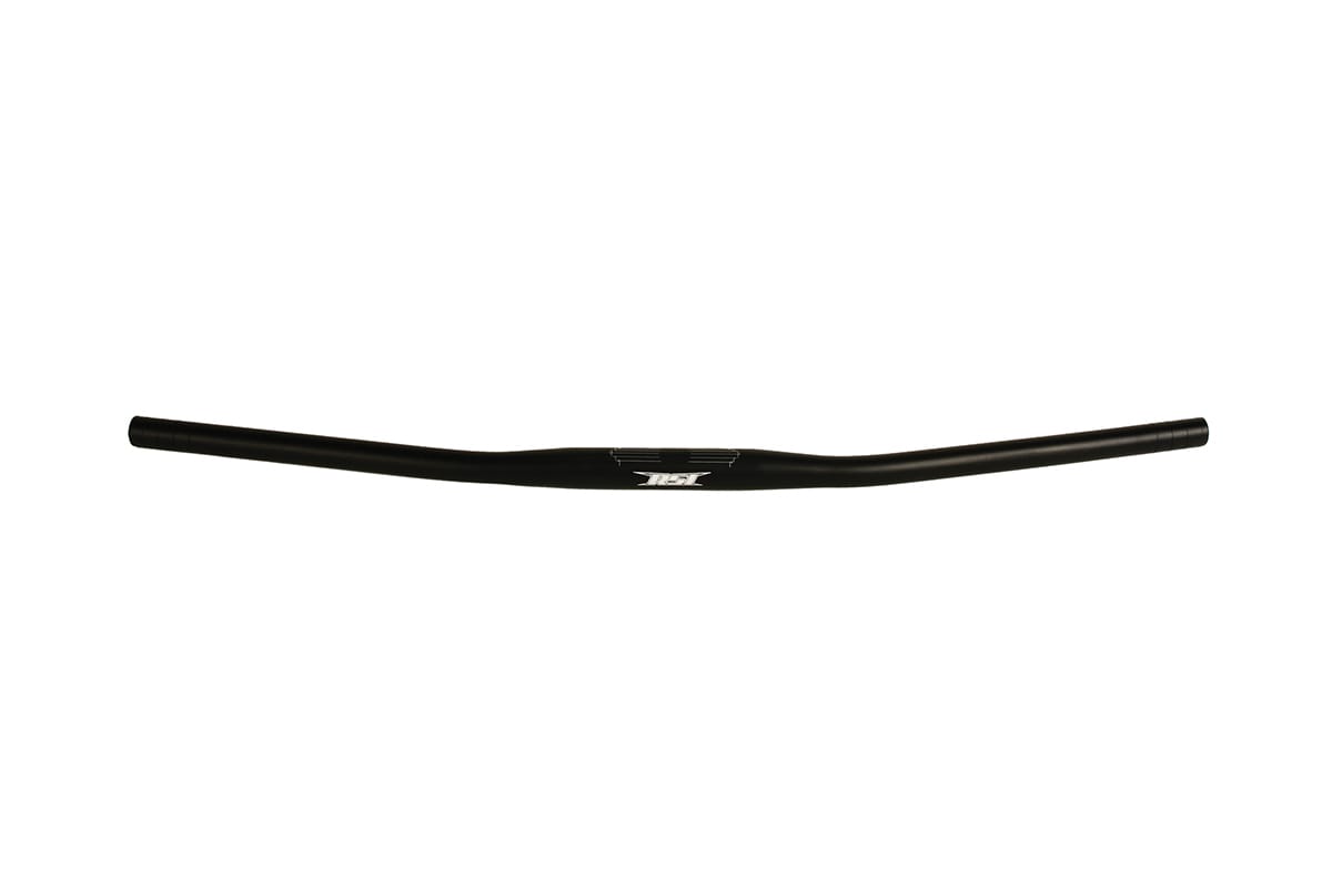 TAPERED 1-1/8" CLAMP AREA -7/8" HANDLEBAR - 10 DEGREE SWEEP- 0 RISE - 31.5" WIDE - BLACK