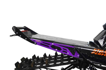 Polaris Matryx HNG Rear Bumper 146" SLASH Tunnel - Black Handle - Purple