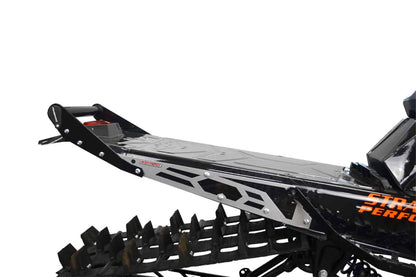 Polaris Matryx HNG Rear Bumper 163-165" SLASH Tunnel - Black - Silver
