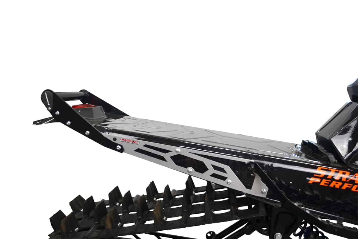 Polaris Matryx HNG Rear Bumper 155" SLASH Tunnel - Black Handle - Silver