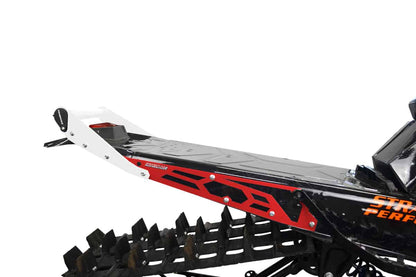 Polaris Matryx HNG Rear Bumper 146" SLASH Tunnel - White Handle - Black