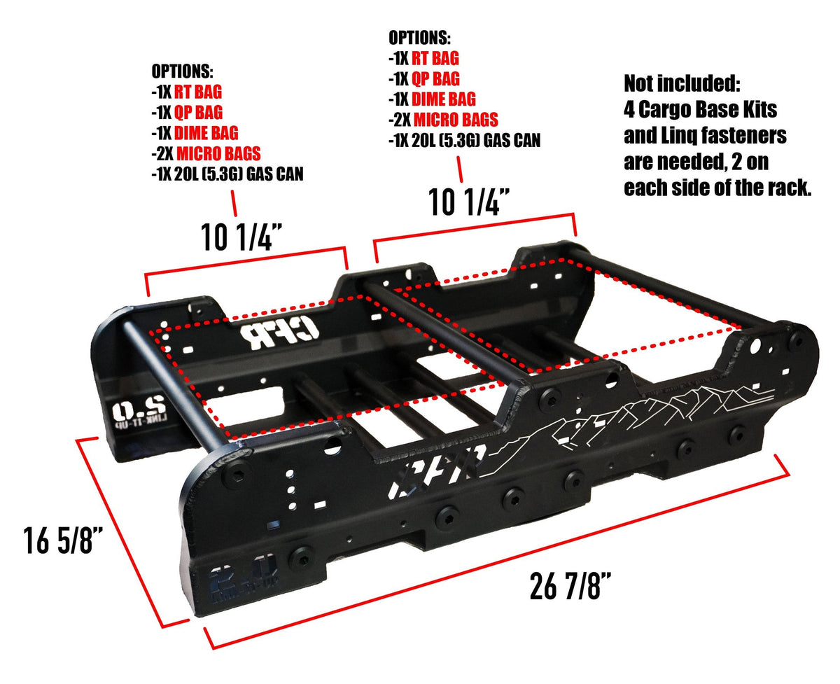 Link-it-Up 2.0 Snowmobile Rack