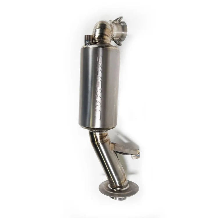 Powder-Lite Titanium Muffler // Polaris Matryx 9R